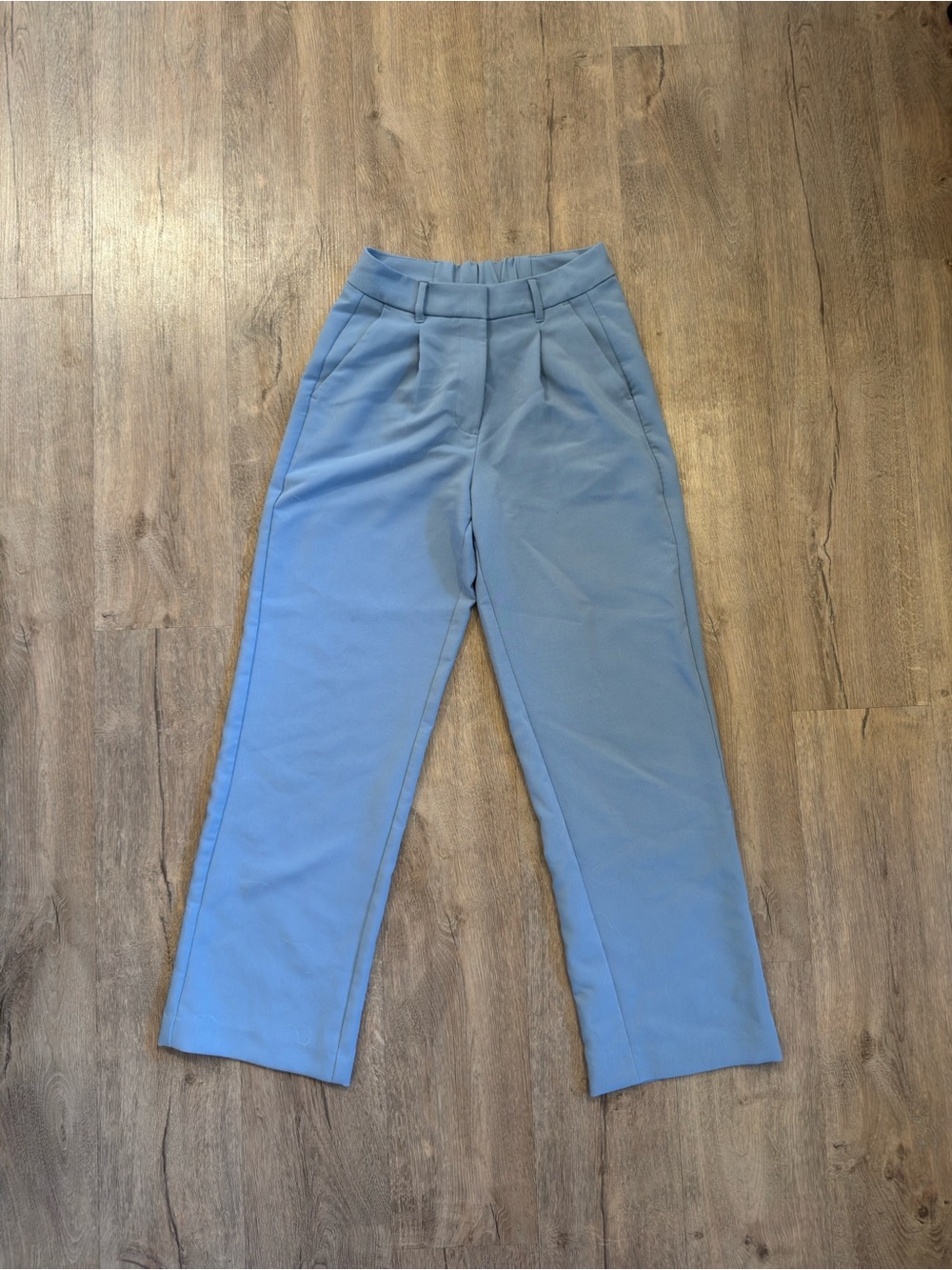 Women’s Light Blue Tailored Dress Pants